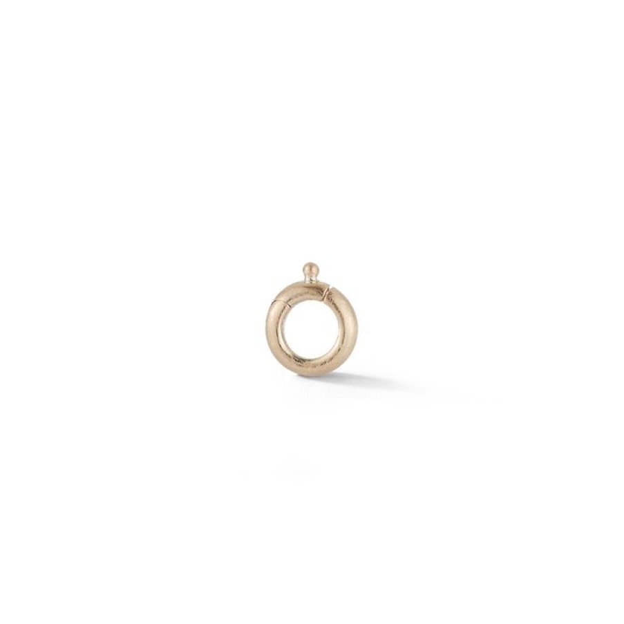 Jewelry STORROW | 14K Gold Circle Clip X Small Bail