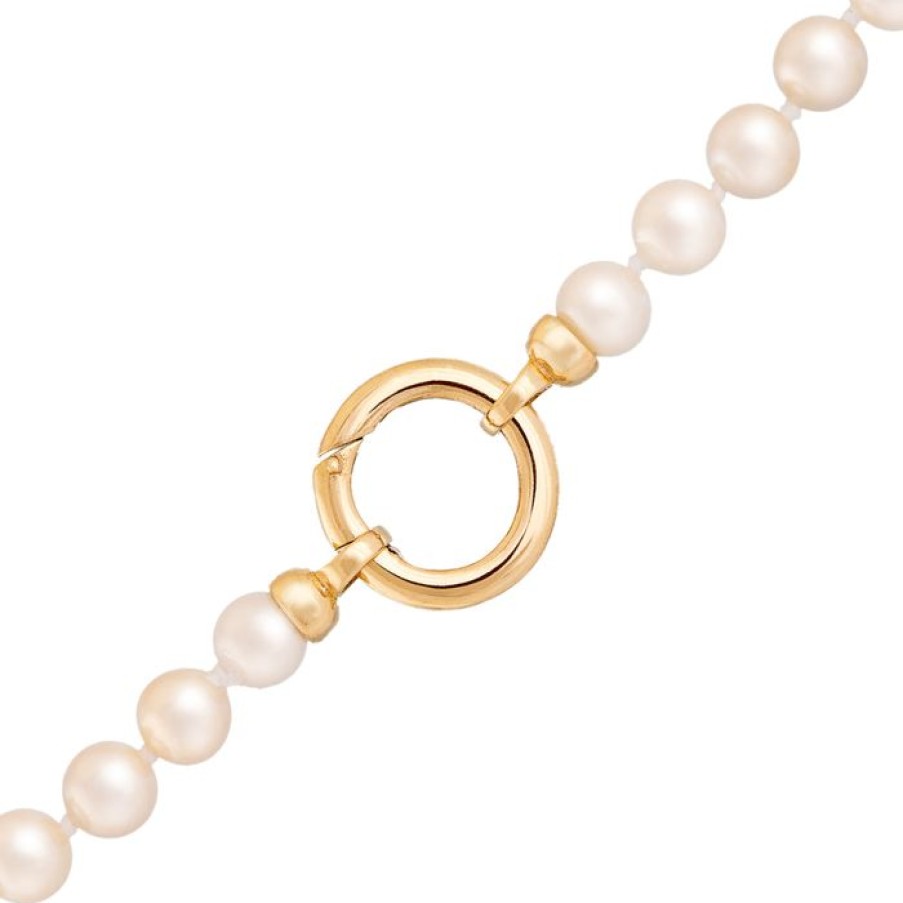 Jewelry STORROW | 14K 18" Aaa 5-7Mm Japanese Akoya Pearl Howie Necklace