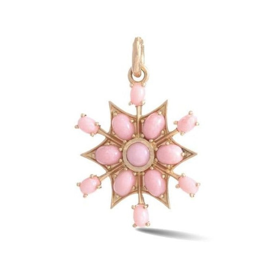 Jewelry STORROW | 14K Gold & Pink Opal Sadie Charm