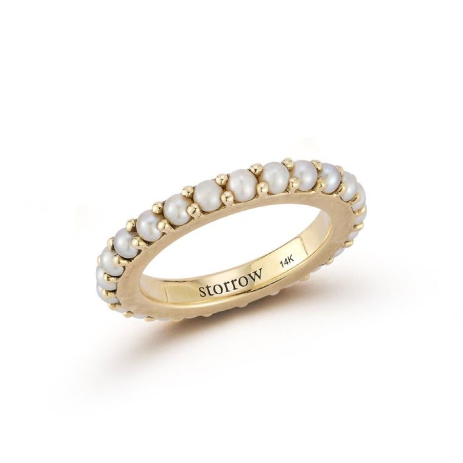 Jewelry STORROW | 14K Gold Pearl Isabel Ring