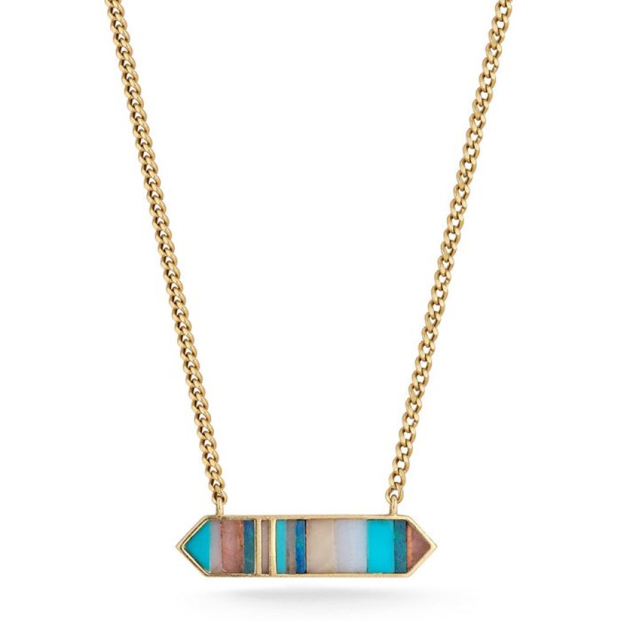 Jewelry STORROW | 14K/18K Gold & Gemstone Elizabeth Necklace