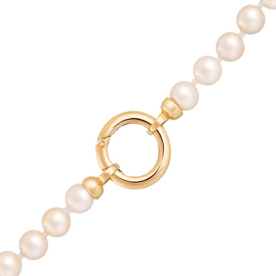 Jewelry STORROW | 14K 22" Aaa 5-7Mm Japanese Akoya Pearl Howie Necklace