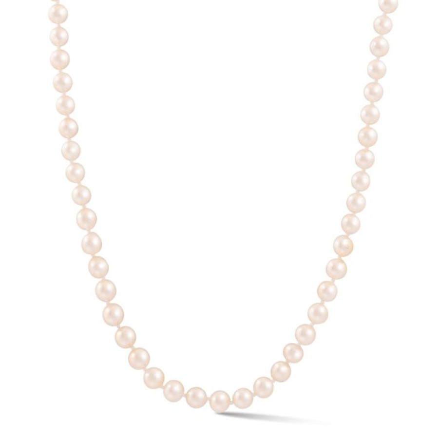 Jewelry STORROW | 14K 20" Aaa 5-7Mm Japanese Akoya Pearl Howie Necklace