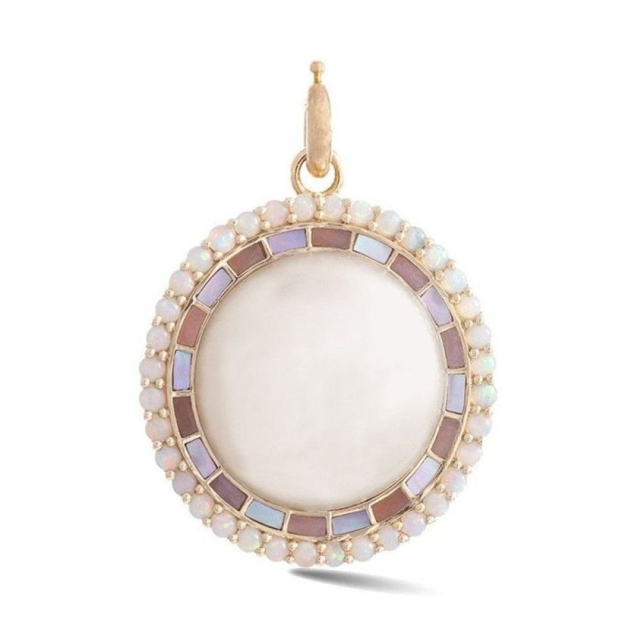 Jewelry STORROW | 14K Gold Gemstone & Pearl Josephine Charm